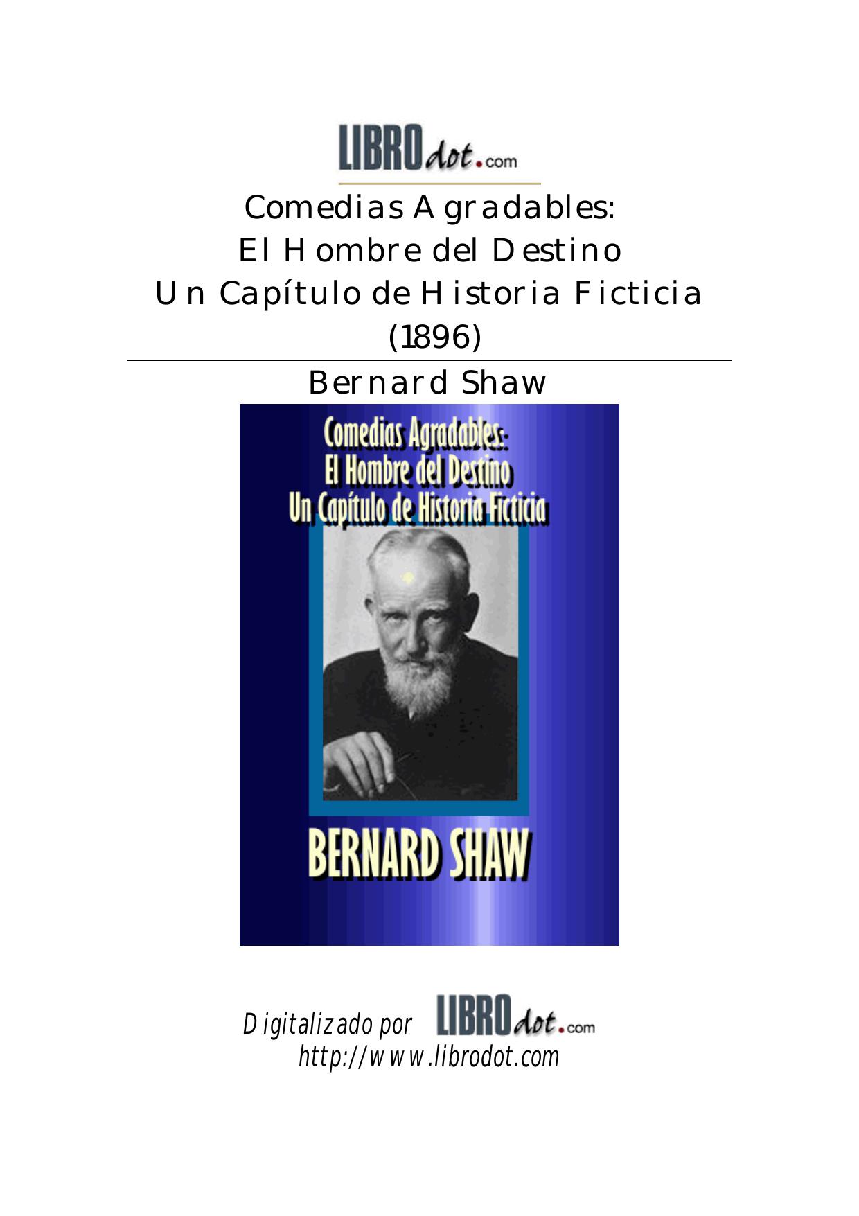 COMEDIAS AGRADABLES EL HOMBRE DEL DESTINO