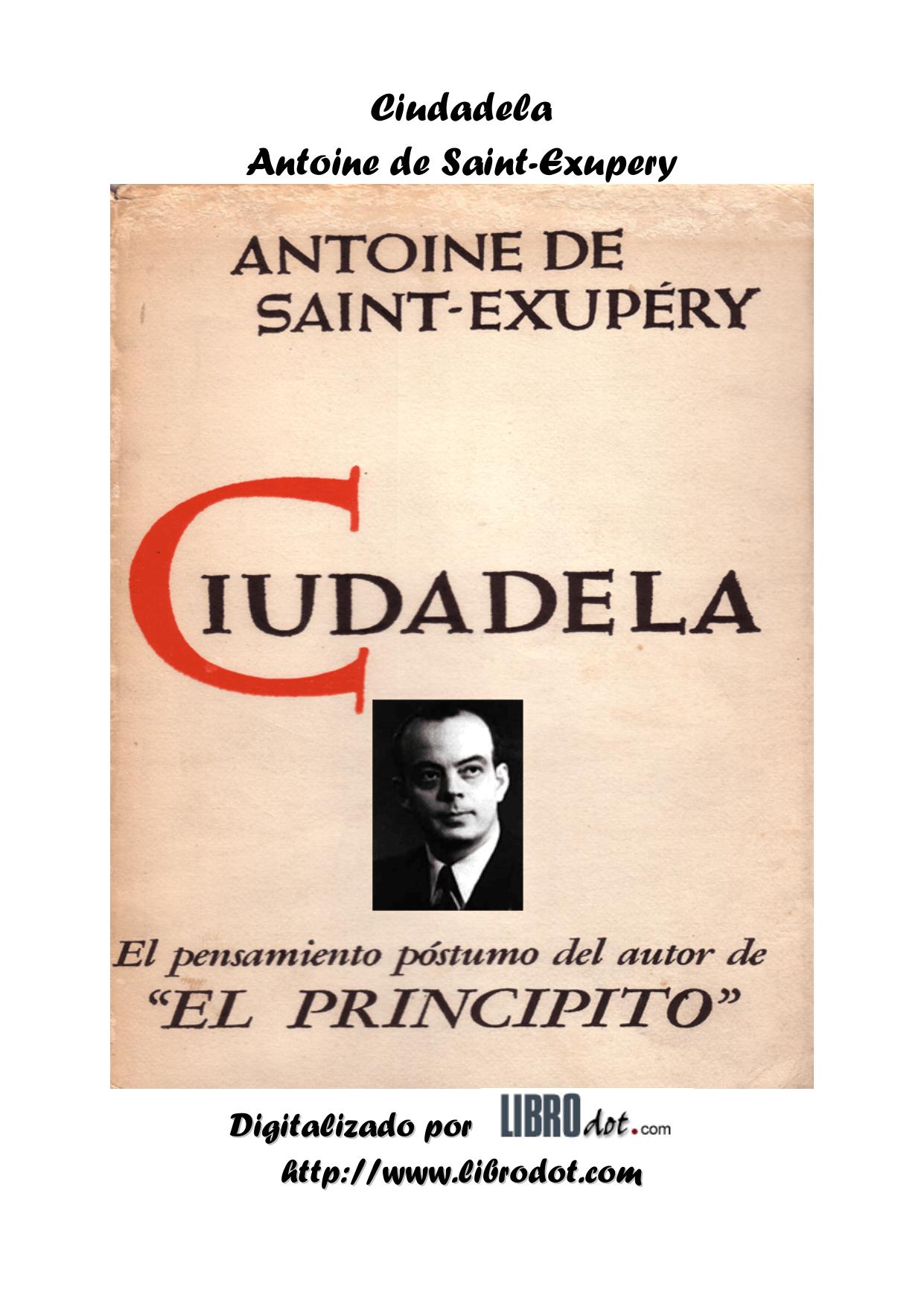 Microsoft Word - SAINT EXUPERY - CIUDADELA.doc