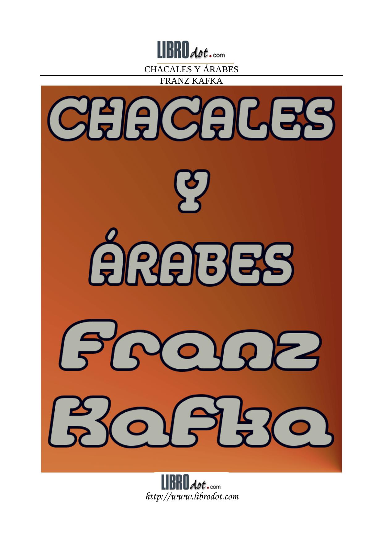 Chacales y árabes
