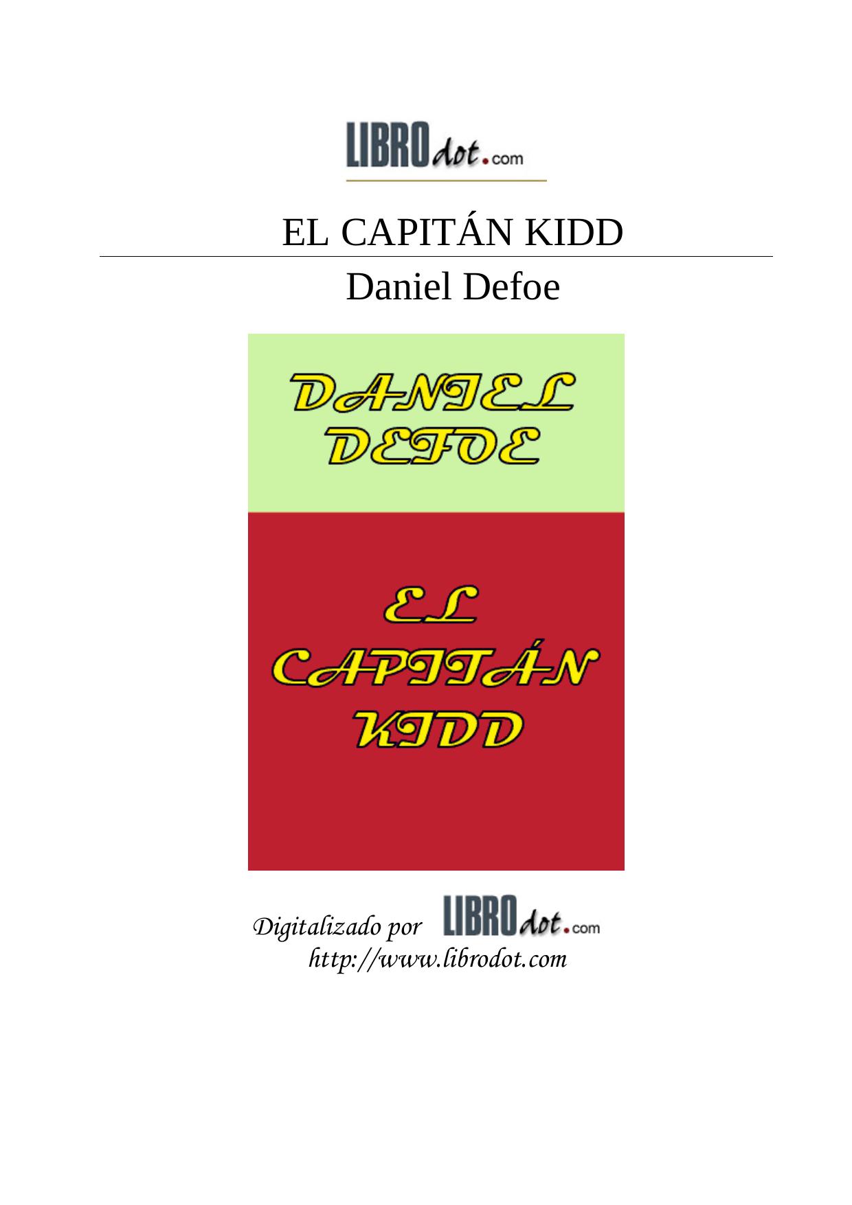 Capitán Kidd, El