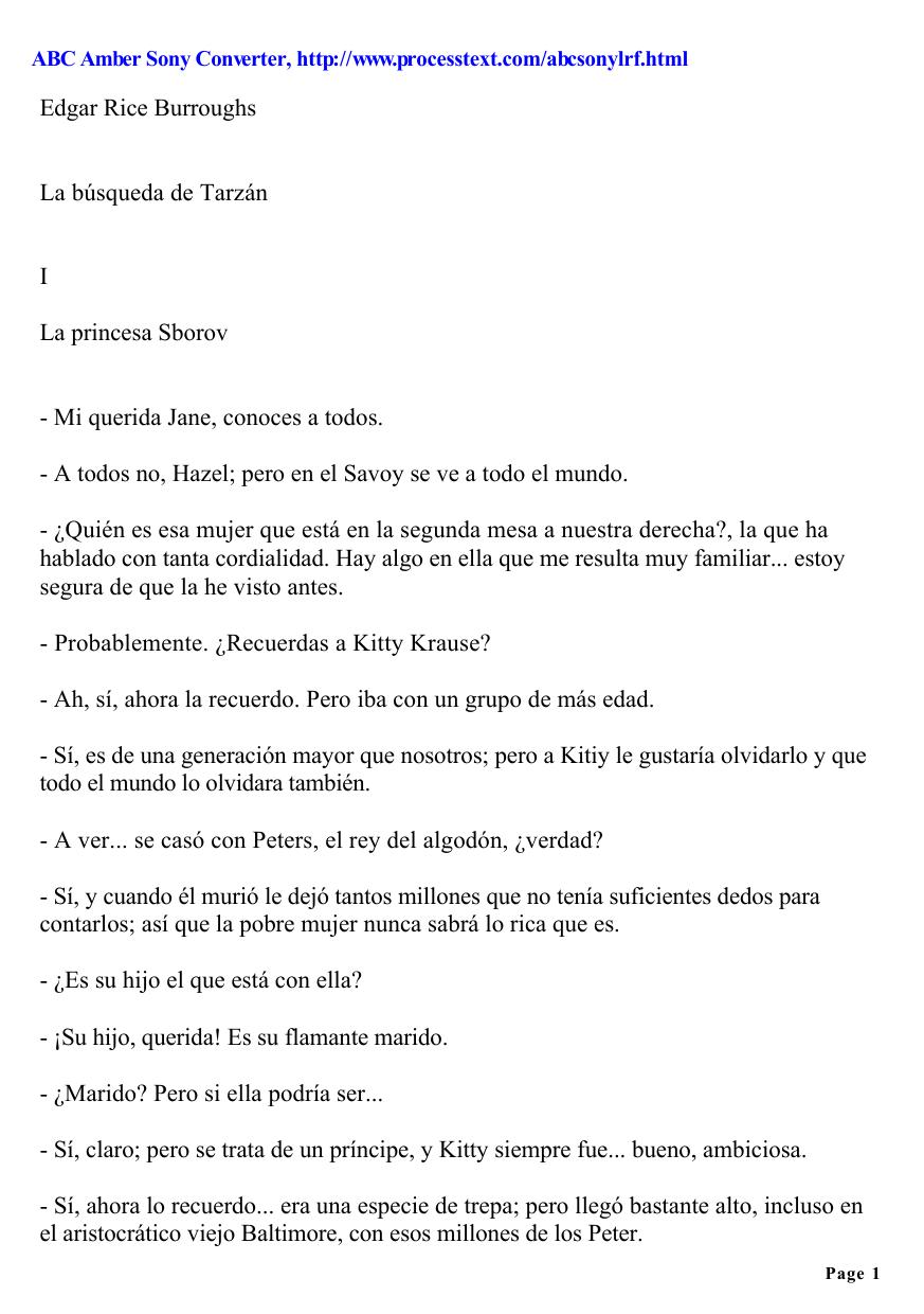 burroughs, edgar rice