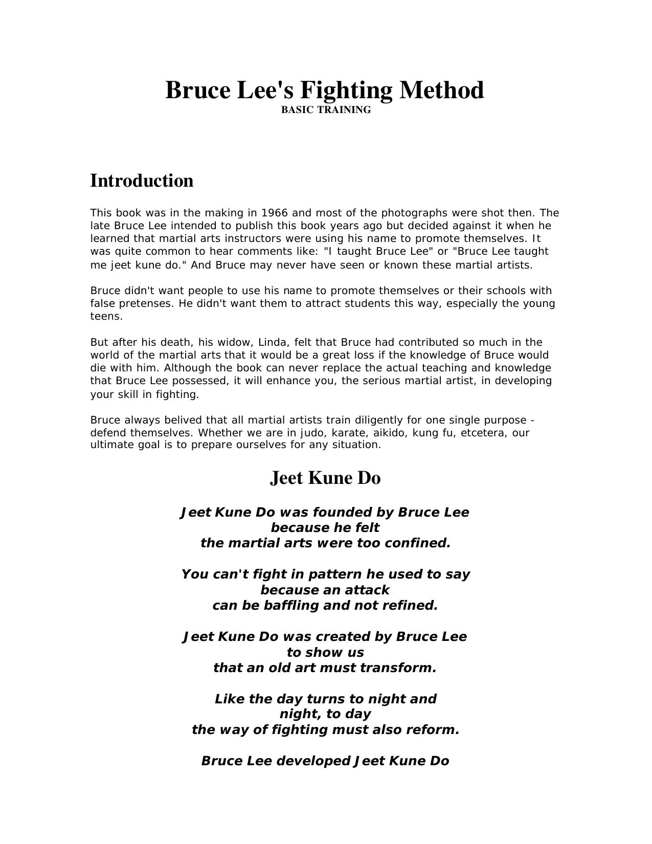Bruce Lee's Fighting Method.doc
