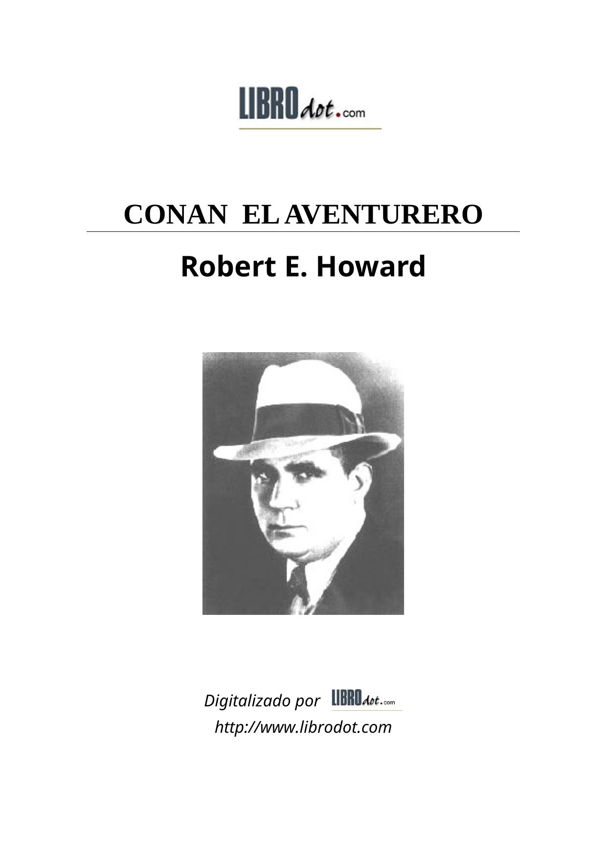 CONAN EL AVENTURERO