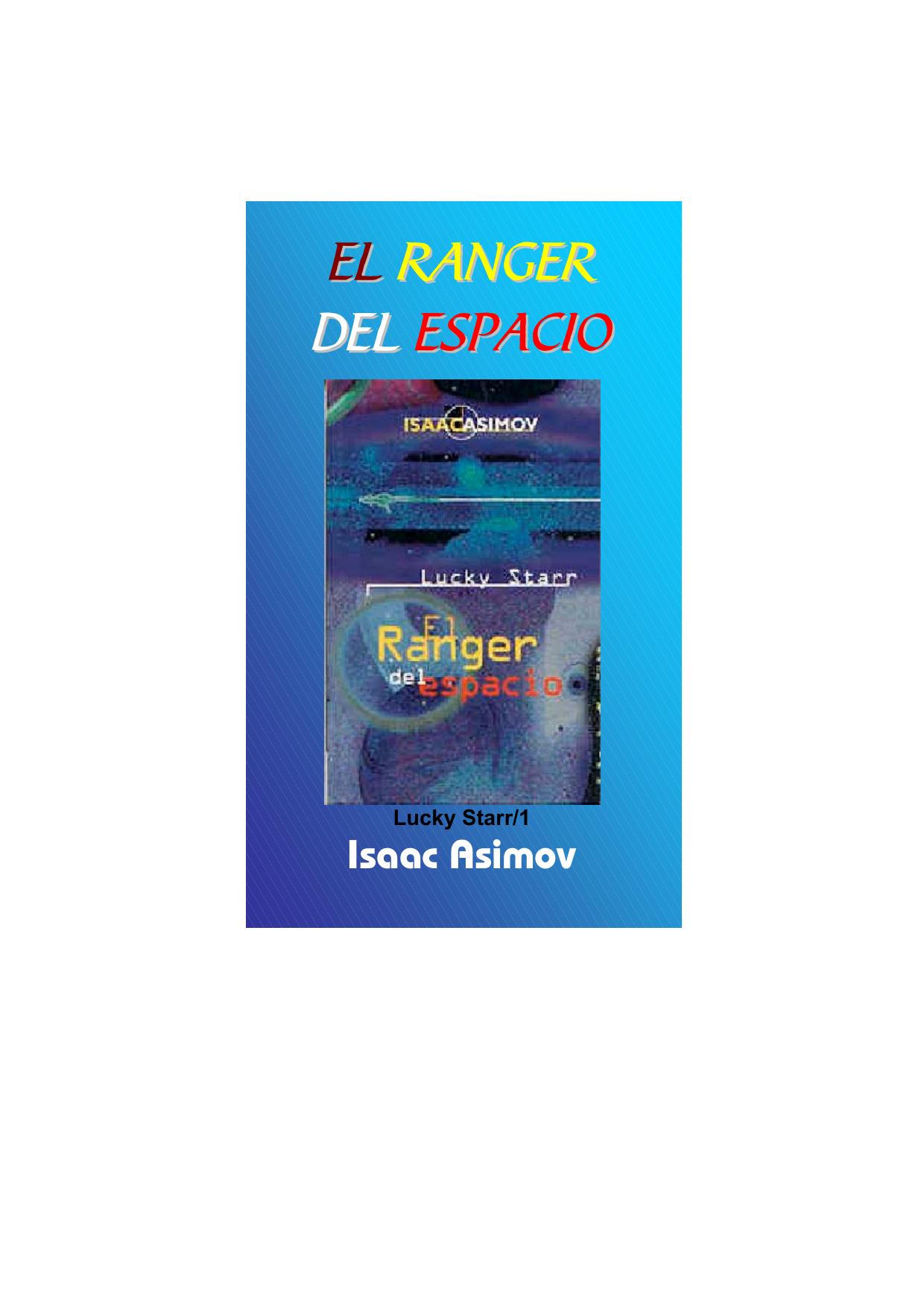 Microsoft Word - El ranger del espacio.doc