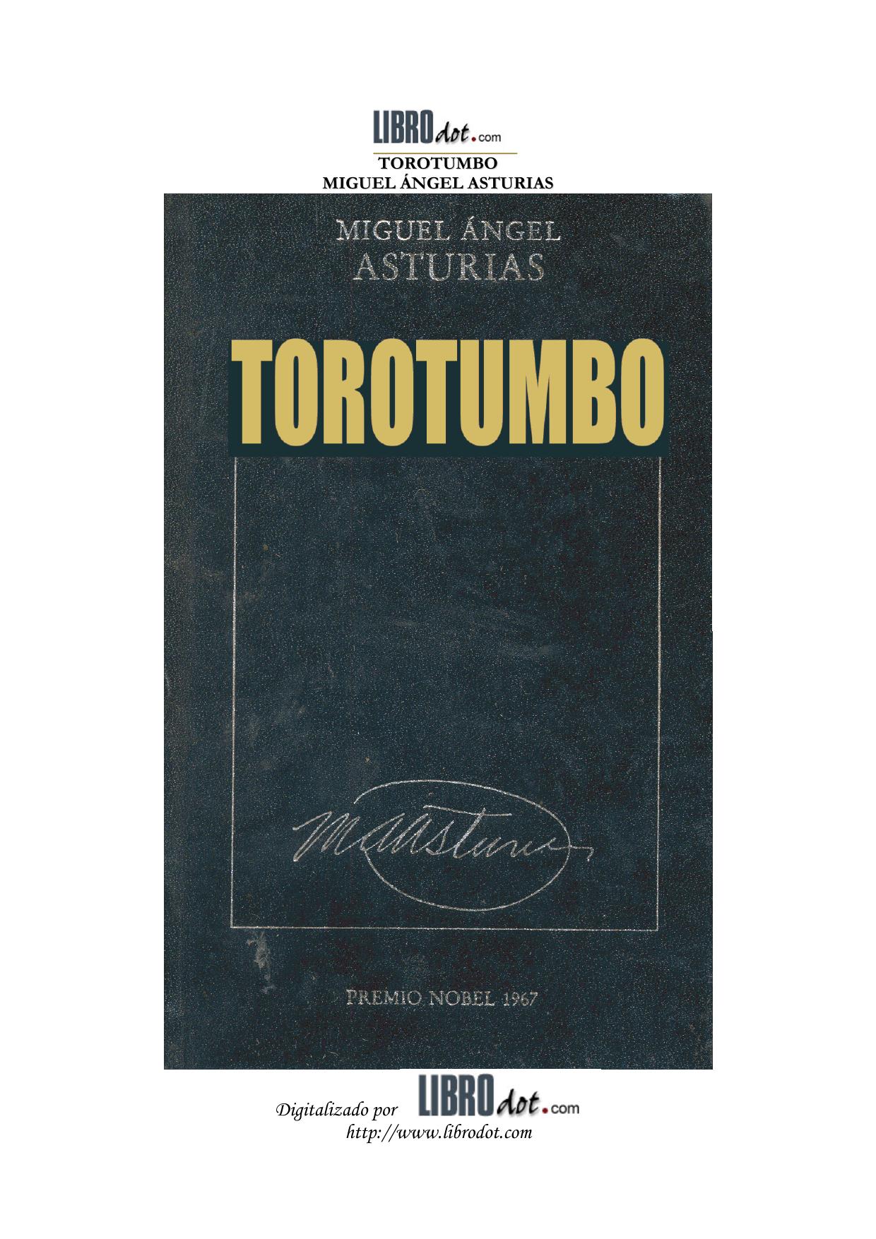 Asturias, Miguel Angel - Torotumbo.doc