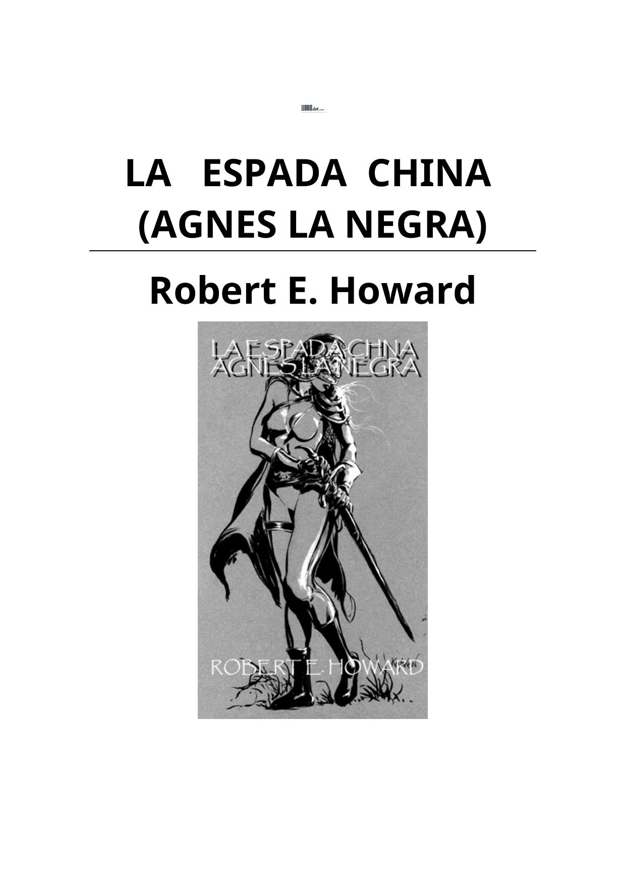 AGNES LA NEGRA