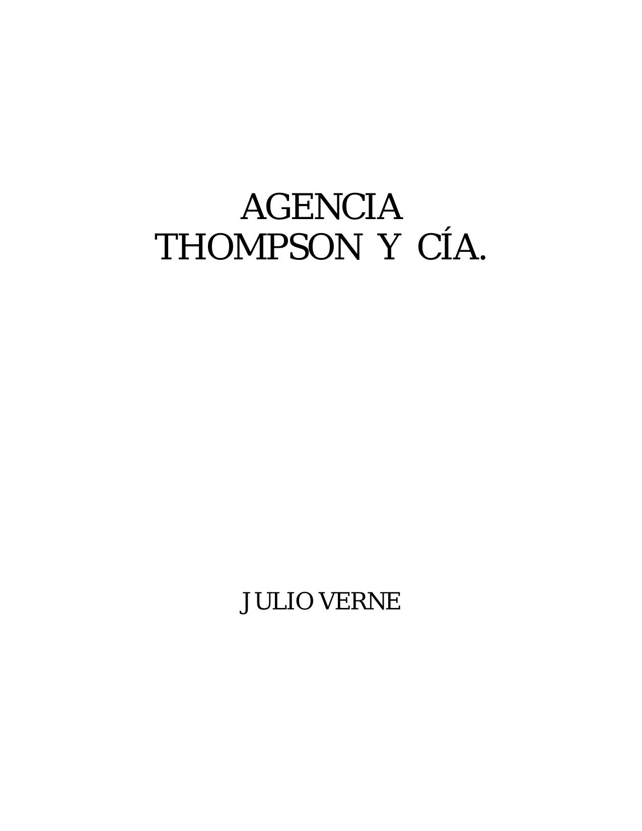Microsoft Word - Agencia Thompson y cia.doc
