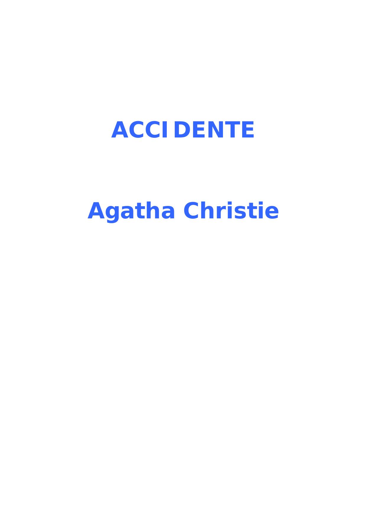 Microsoft Word - CHRISTIE AGATHA - Accidente.DOC