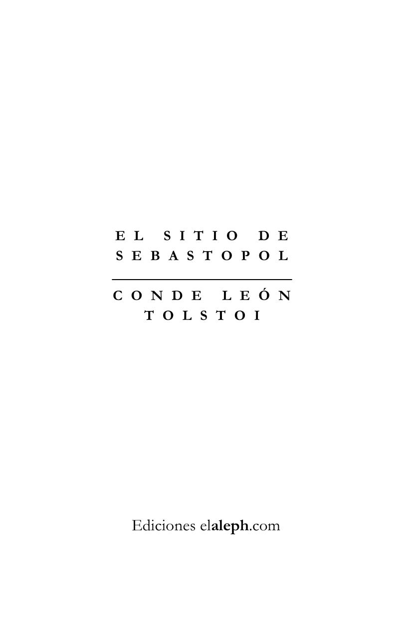 El sitio de Sebastopol