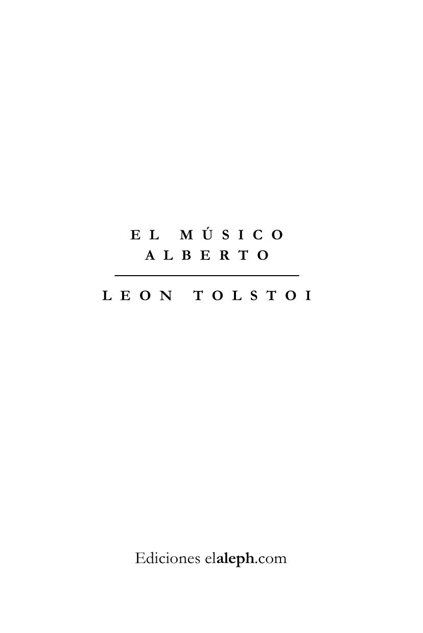 El músico Alberto