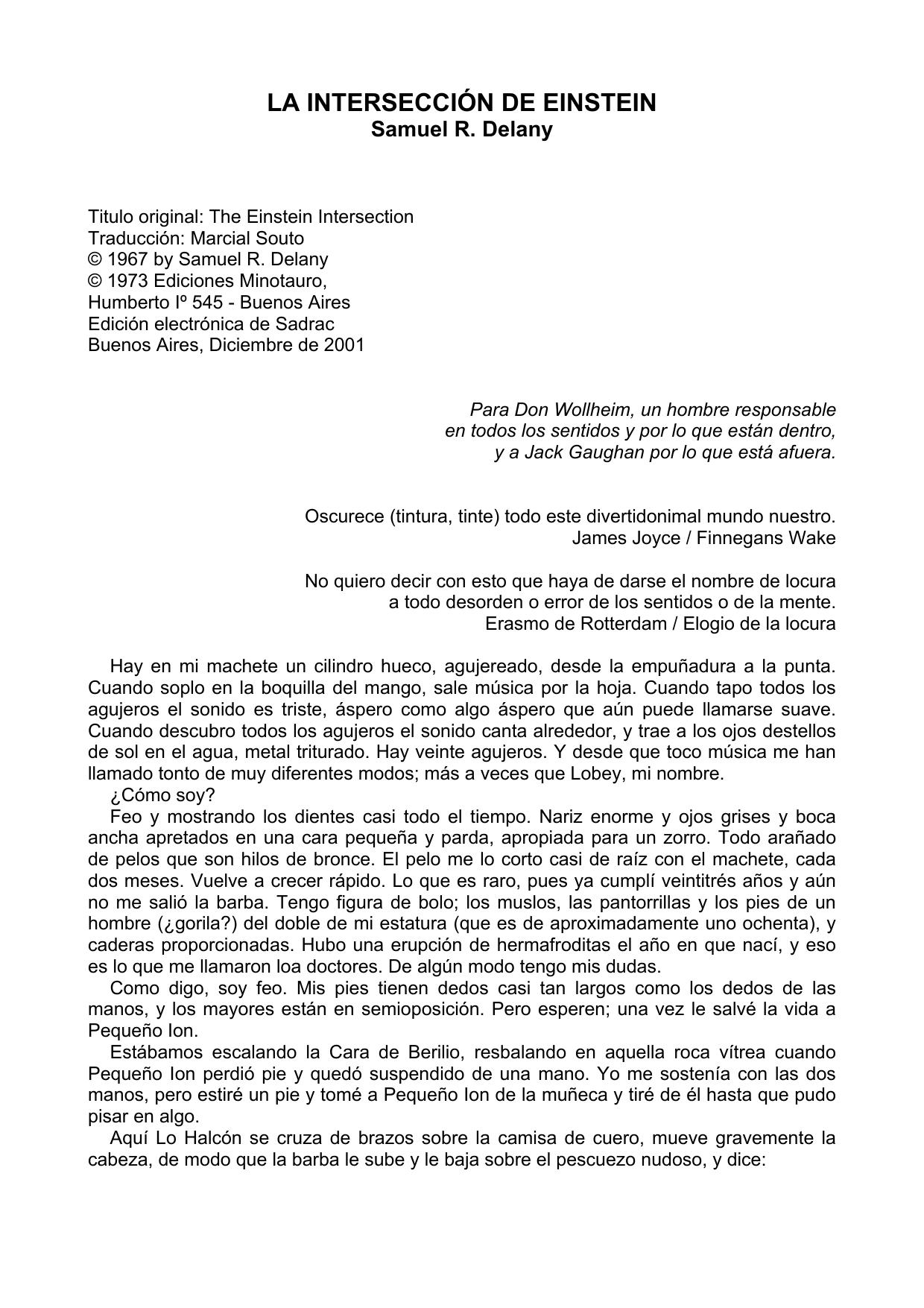 Microsoft Word - La interseccion de Einstein.htm