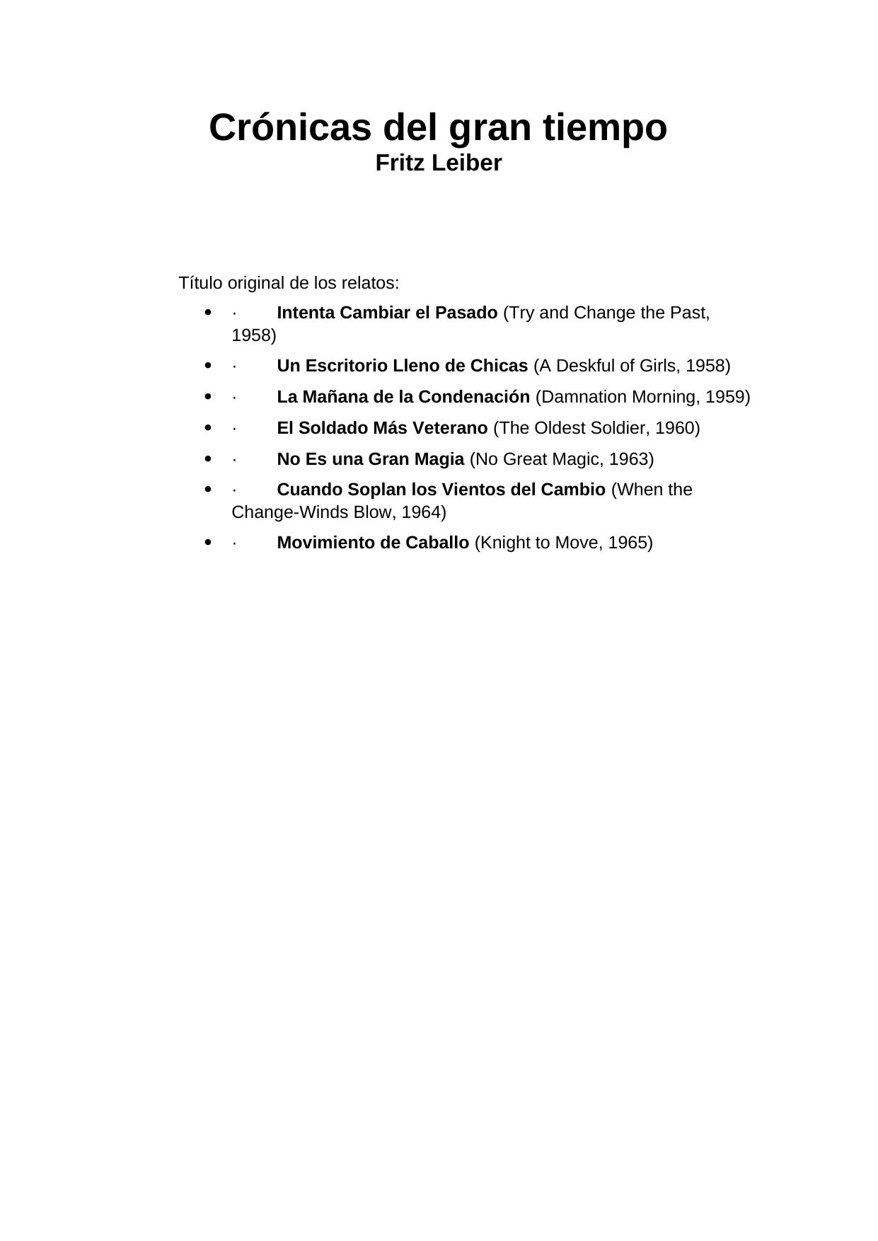 1958-Fritz Leiber-Cronicas del Gran Tiempo