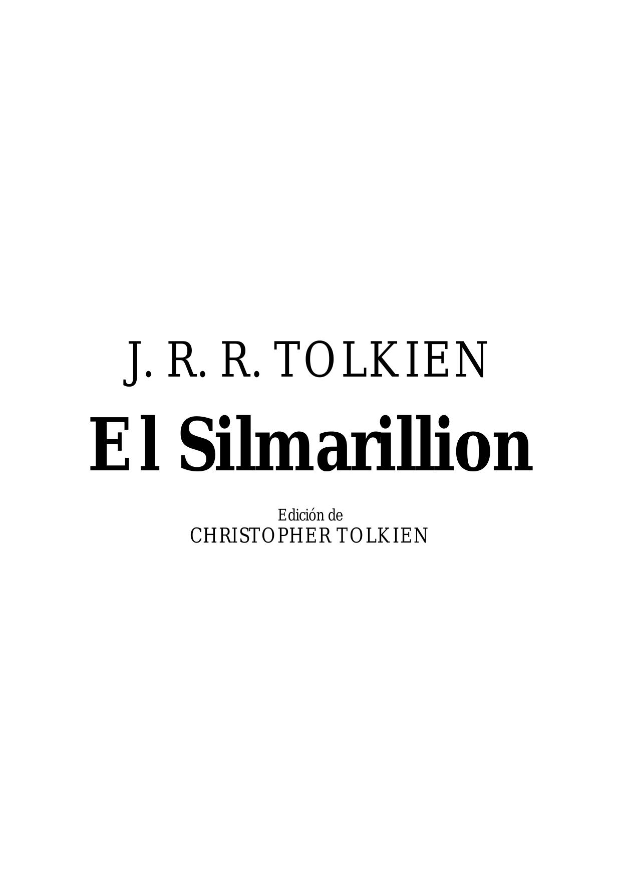 El Silmarillion