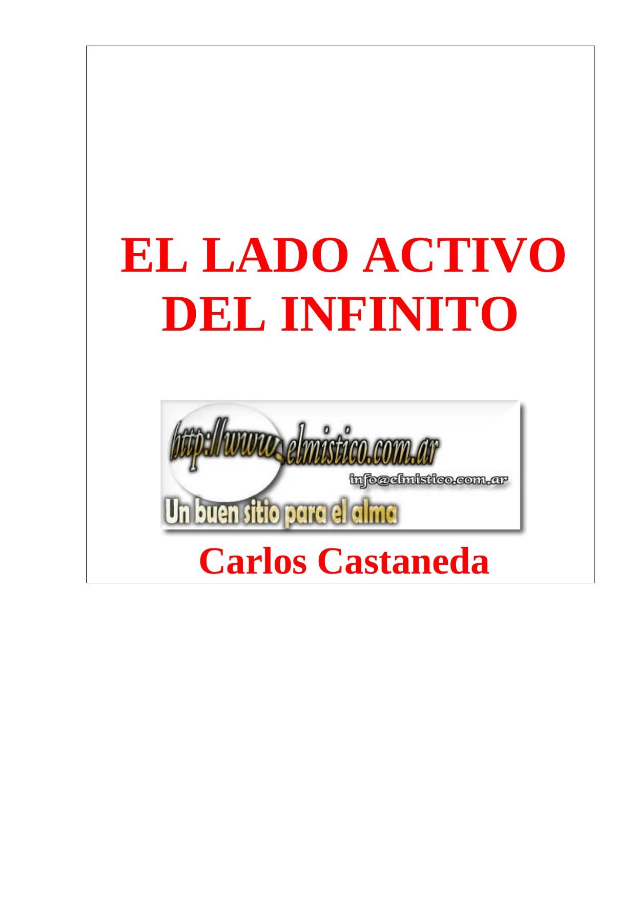 El Lado Activo del Infinito