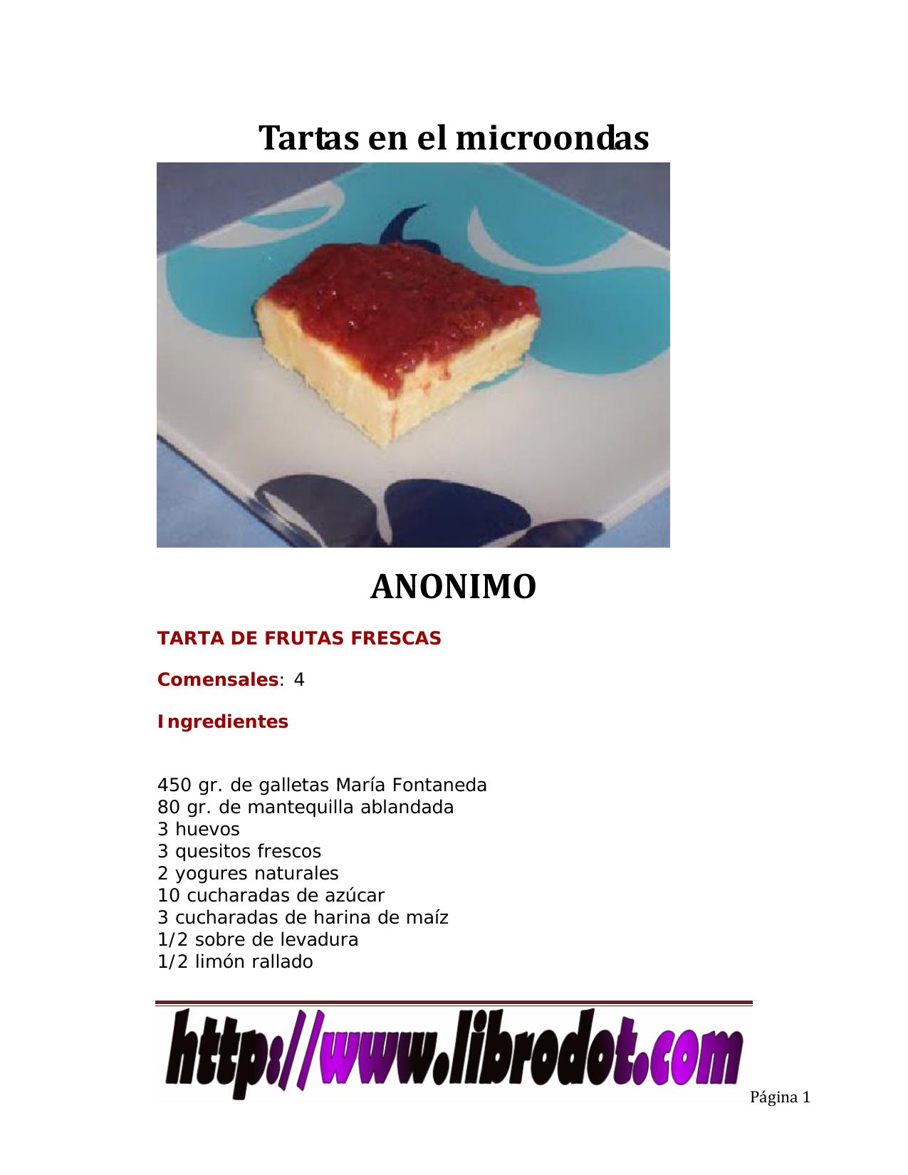 Microsoft Word - Tartas en el microondas.doc