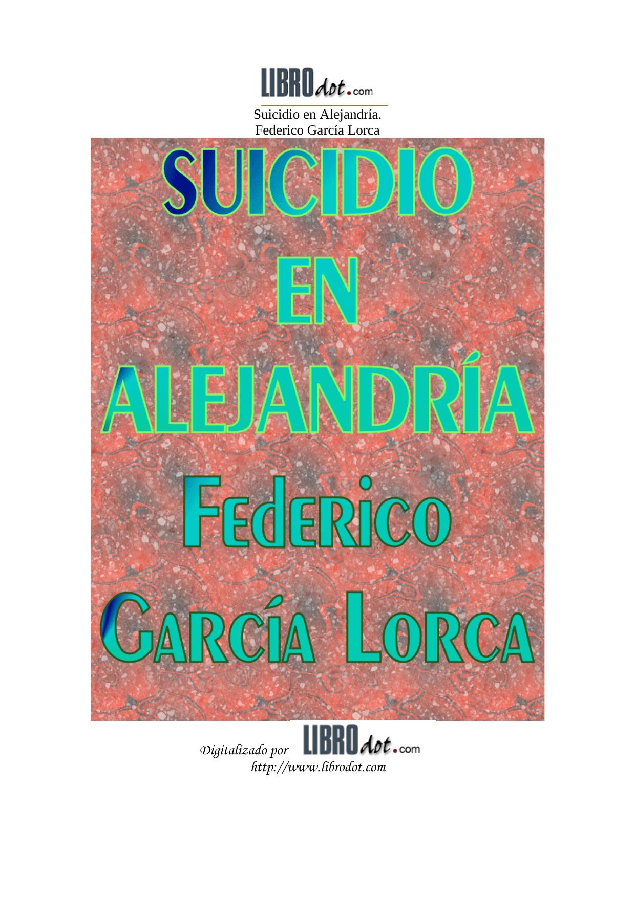 Suicidio en Alejandría