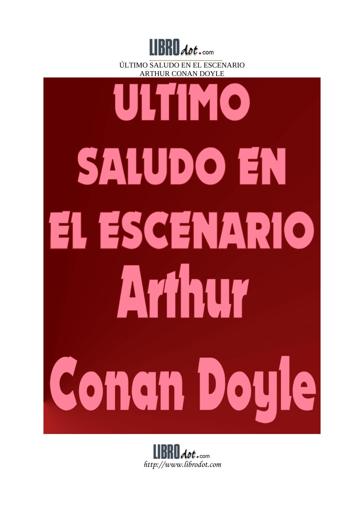 Su último saludo en el escenario