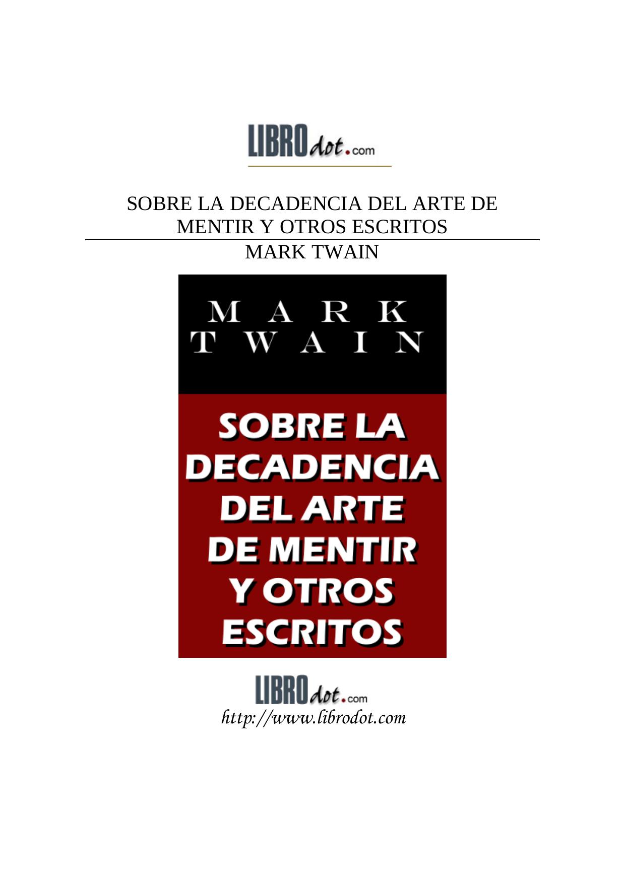 Microsoft Word - Sobre la decadencia del arte de mentir.doc