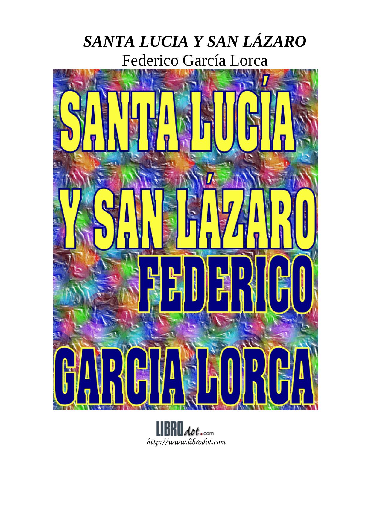 Microsoft Word - Santa Lucia y San Lázar.doc
