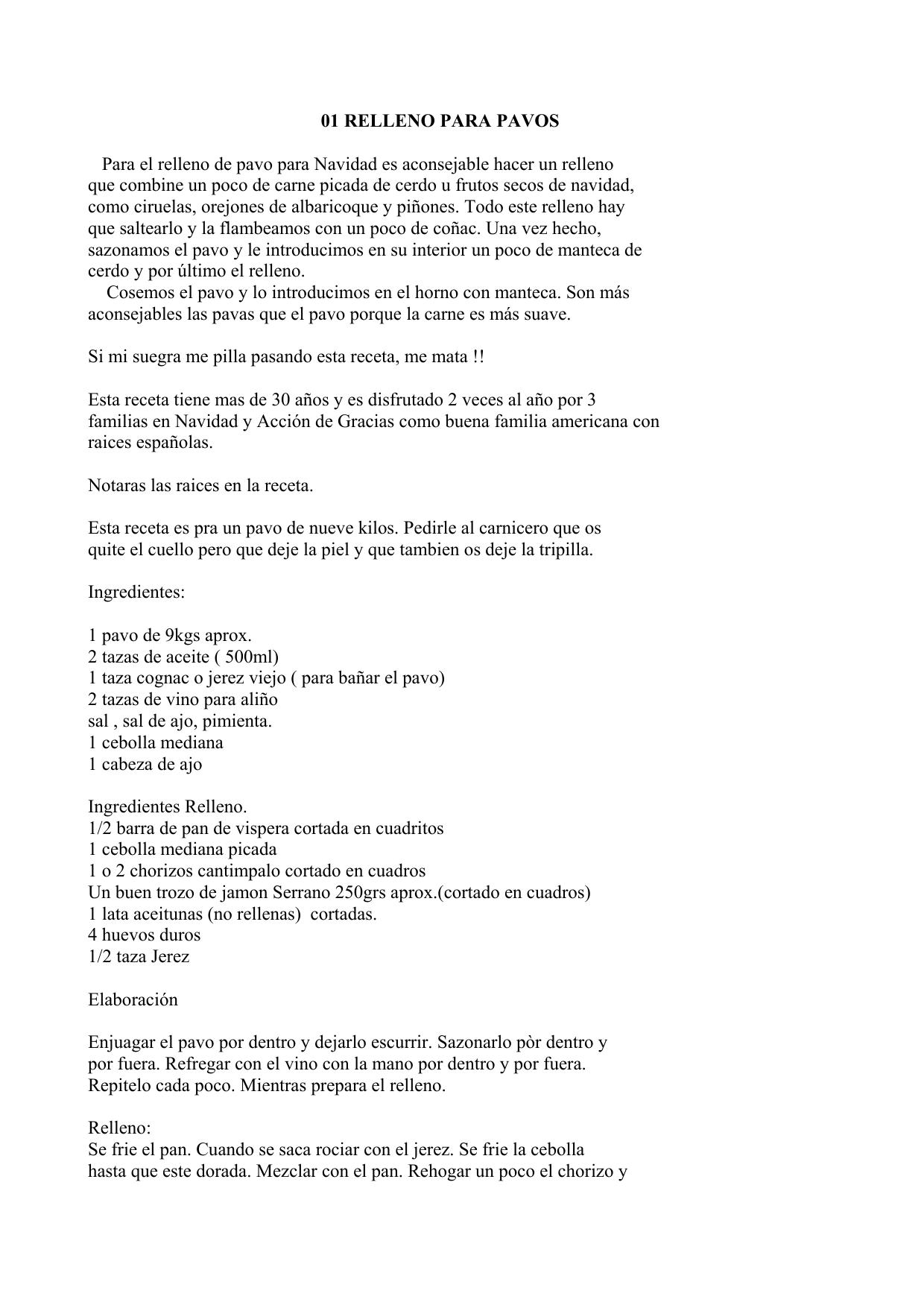 01 RELLENO PARA PAVOS