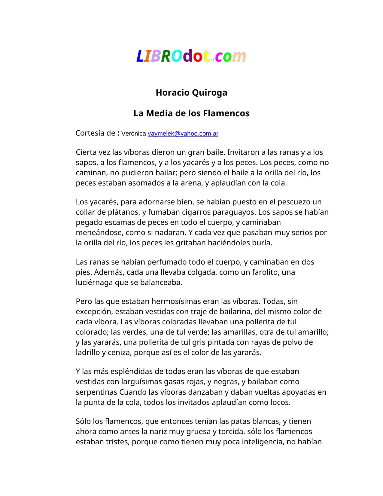 La Media de los Flamencos