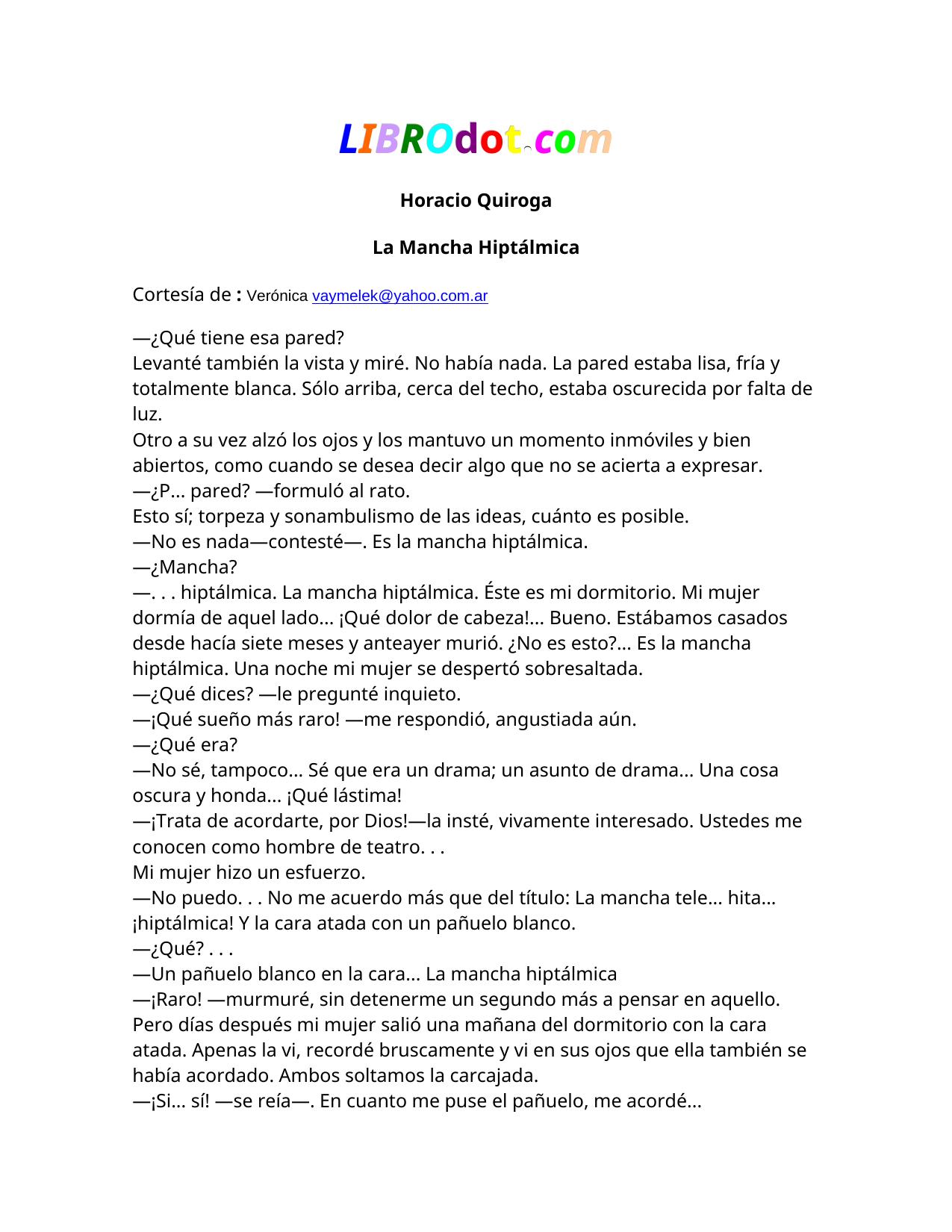 La Mancha Hiptálmica