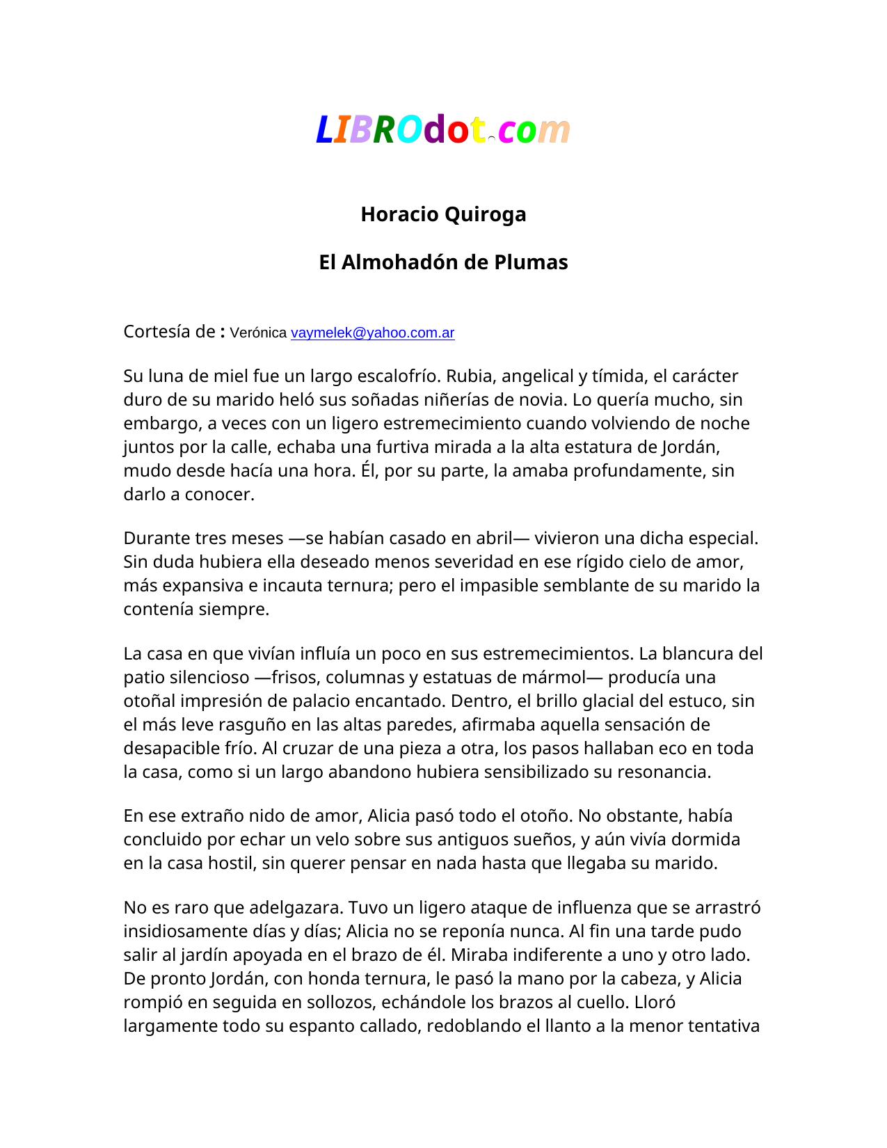 El Almohadón de Plumas