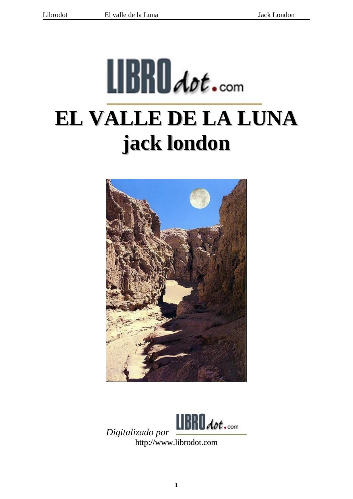 El valle de la luna