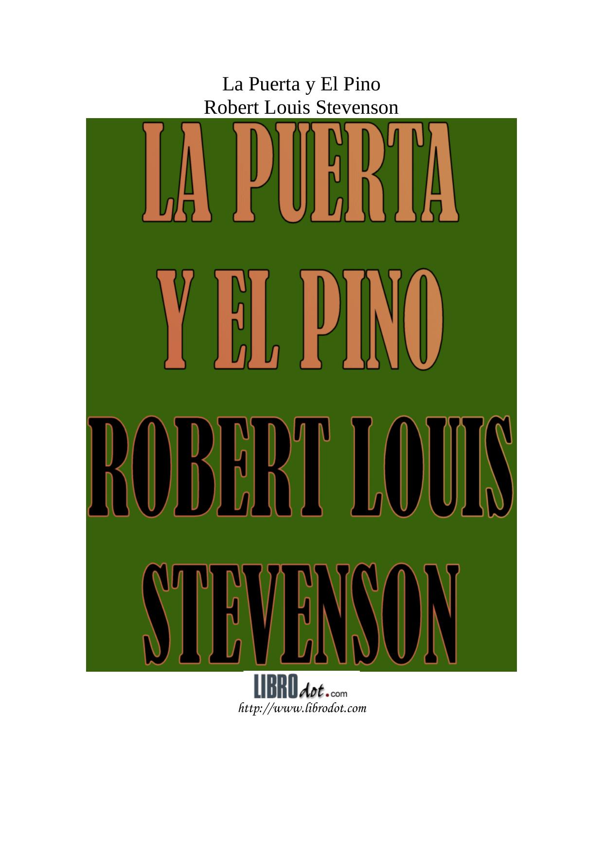 Microsoft Word - stevenson-La Puerta y El Pino.doc