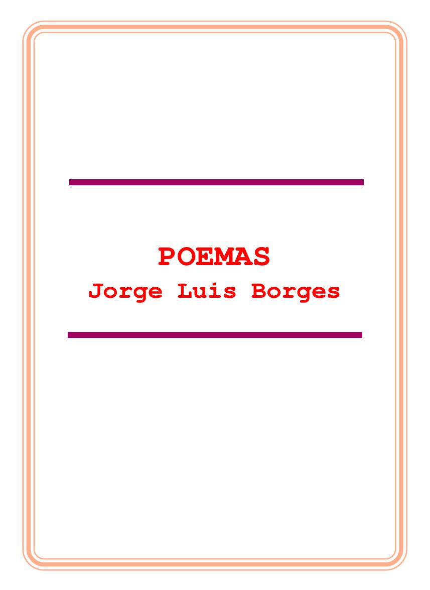 POEMAS borges