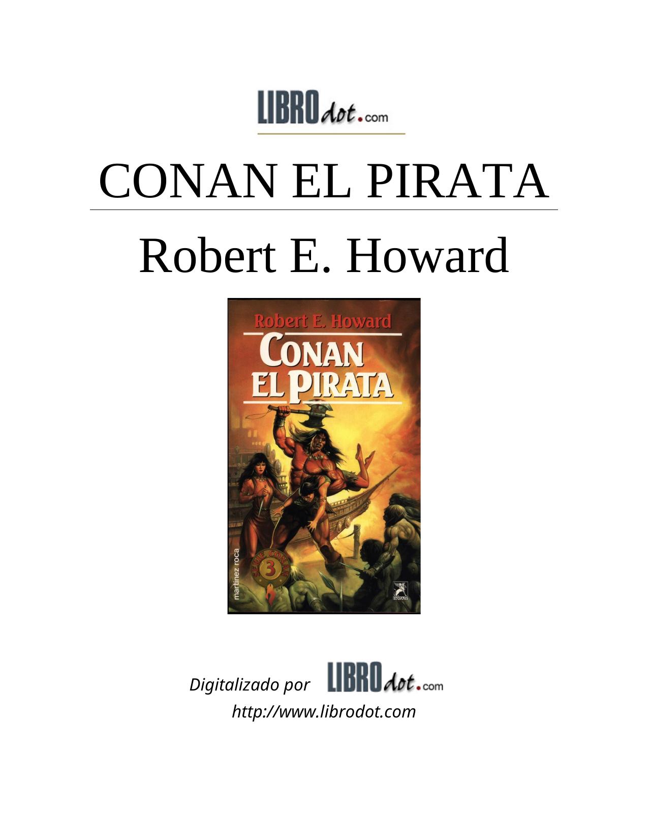 CONAN EL PIRATA