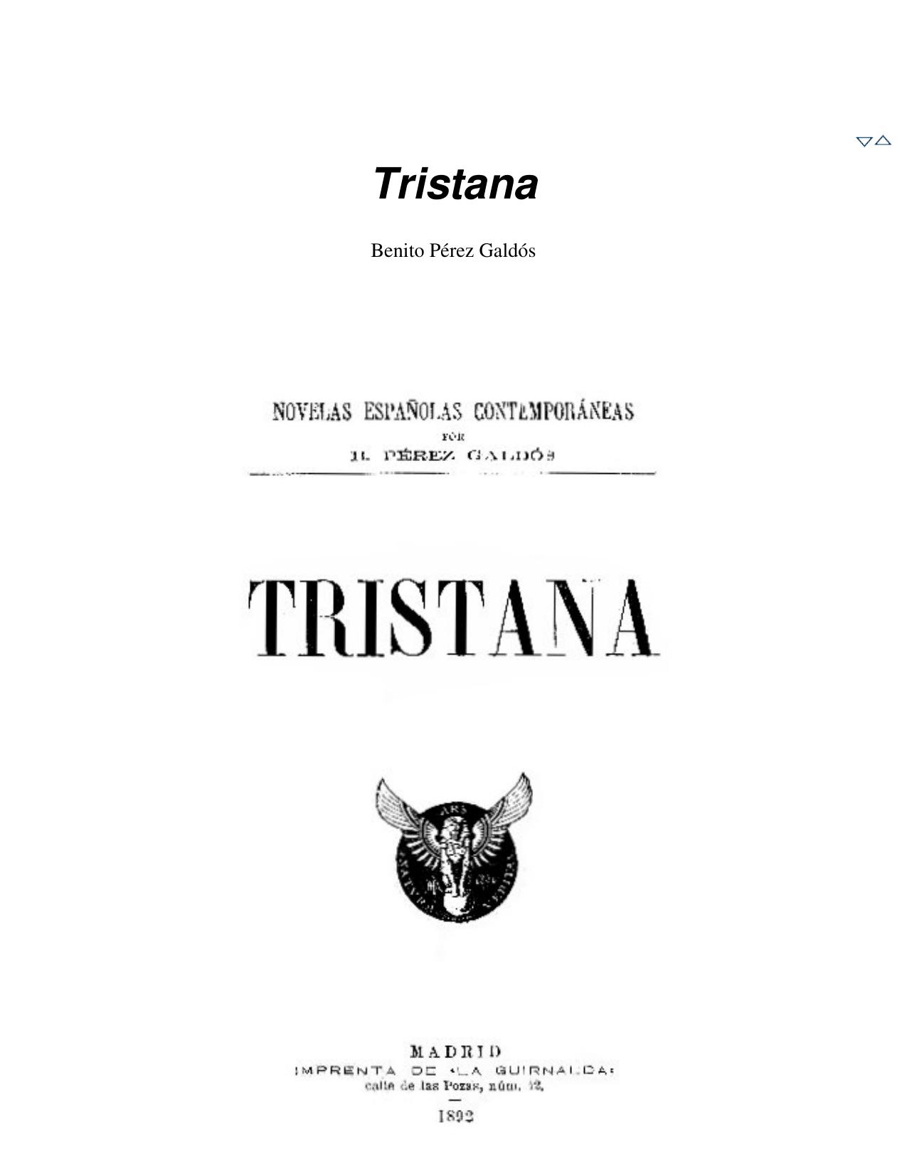 Tristana - Biblioteca Virtual Miguel de Cervantes