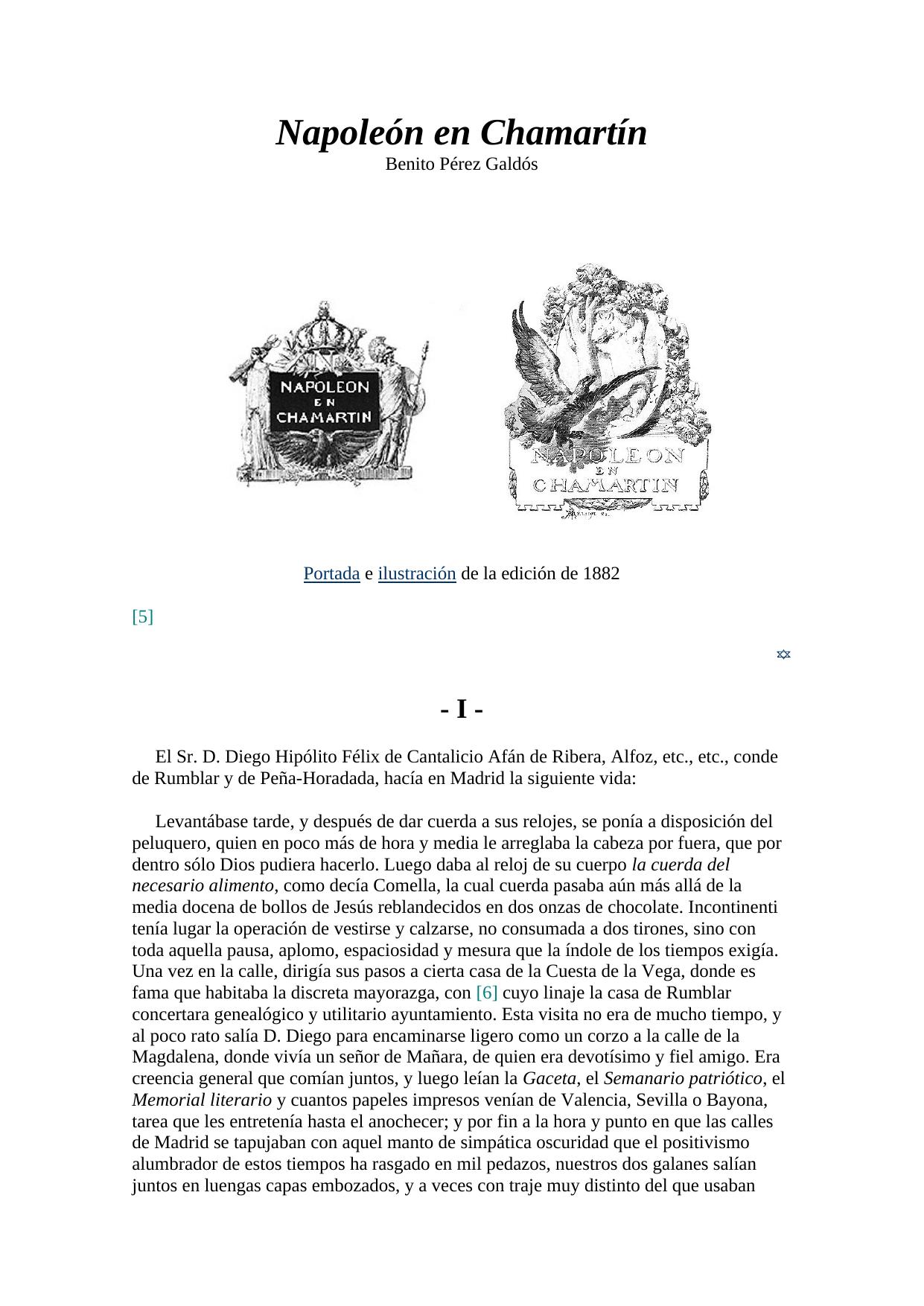 Napoleón en Chamartín