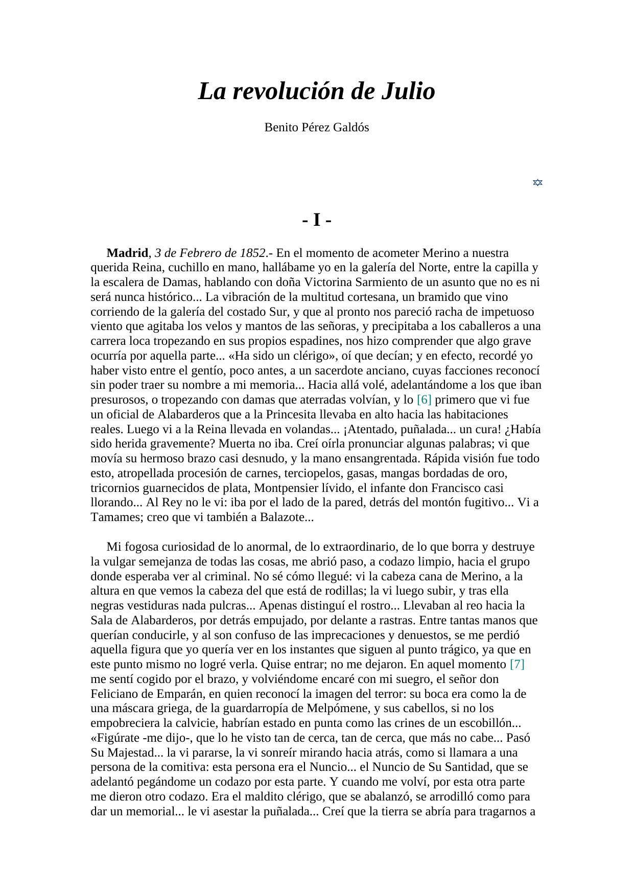 La revolución de Julio