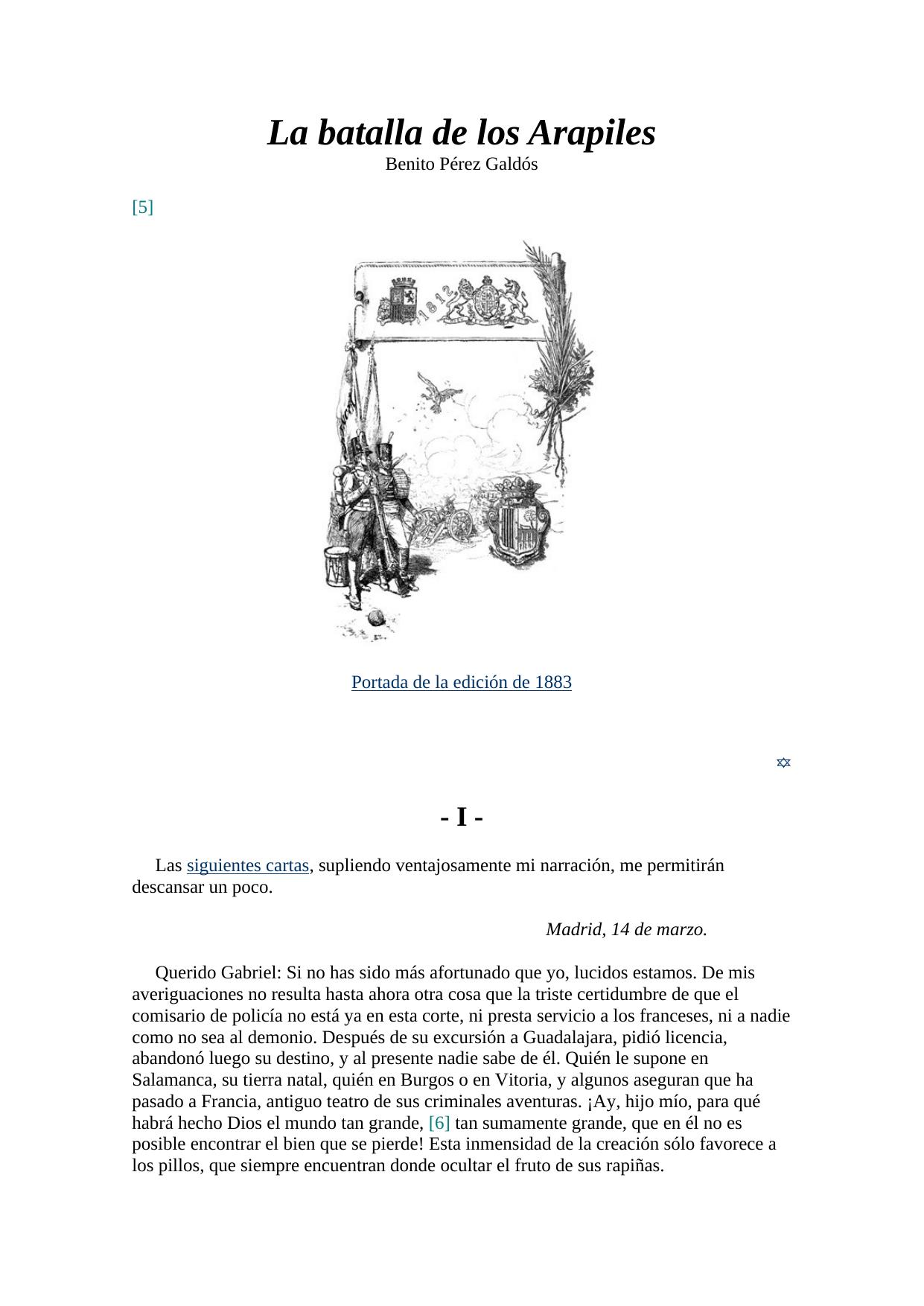 La batalla de los Arapiles