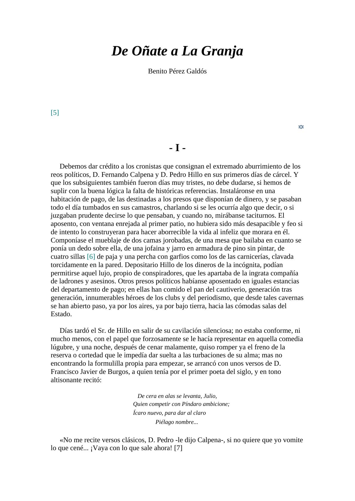 De Oñate a La Granja