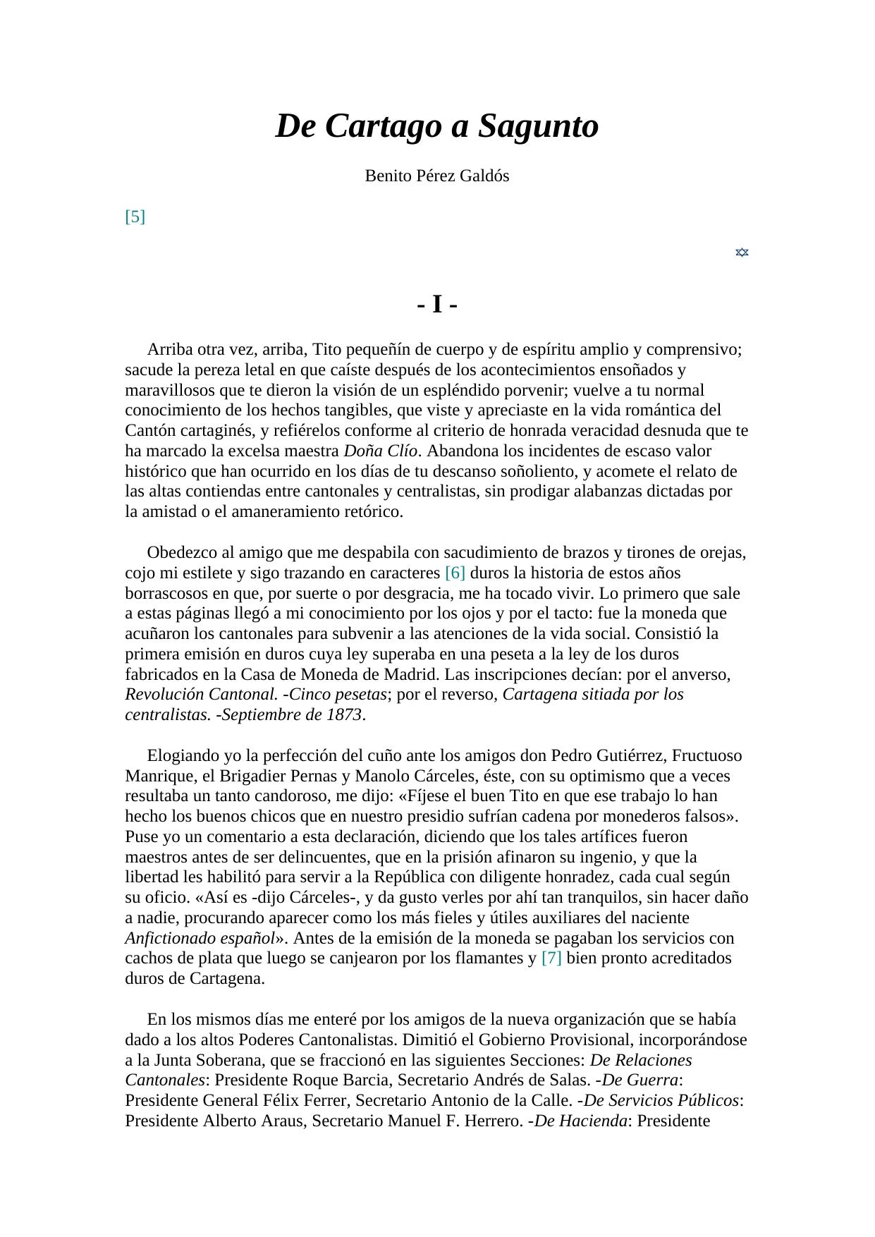 De Cartago a Sagunto