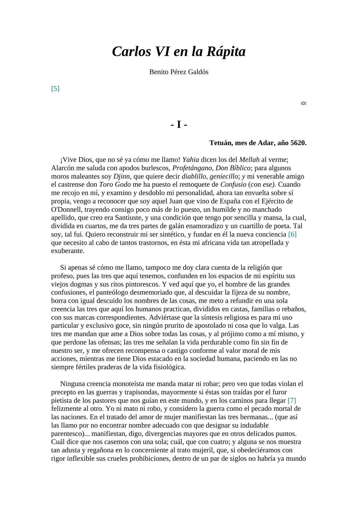 Carlos VI en la Rápita