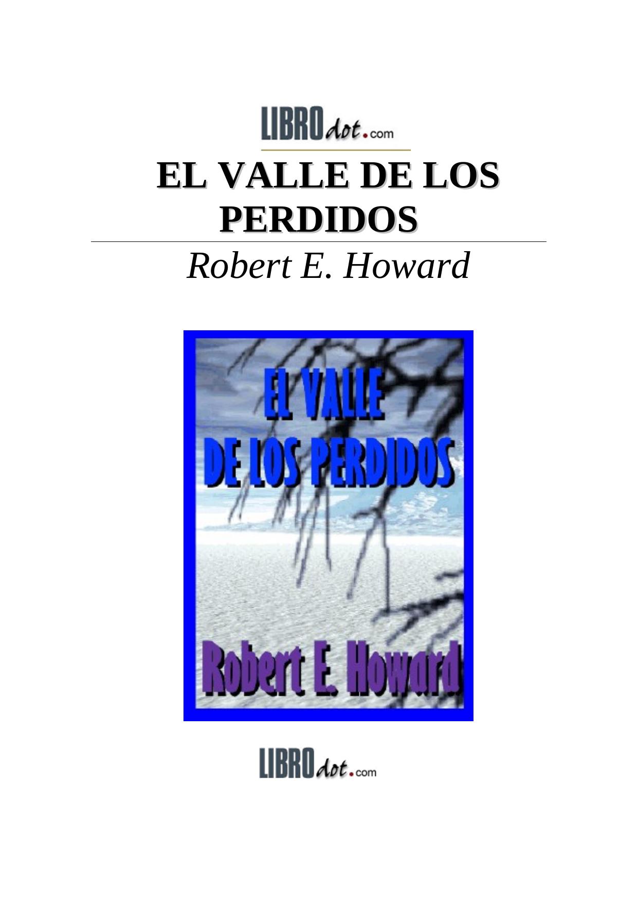 EL VALLE DE LOS PERDIDOS