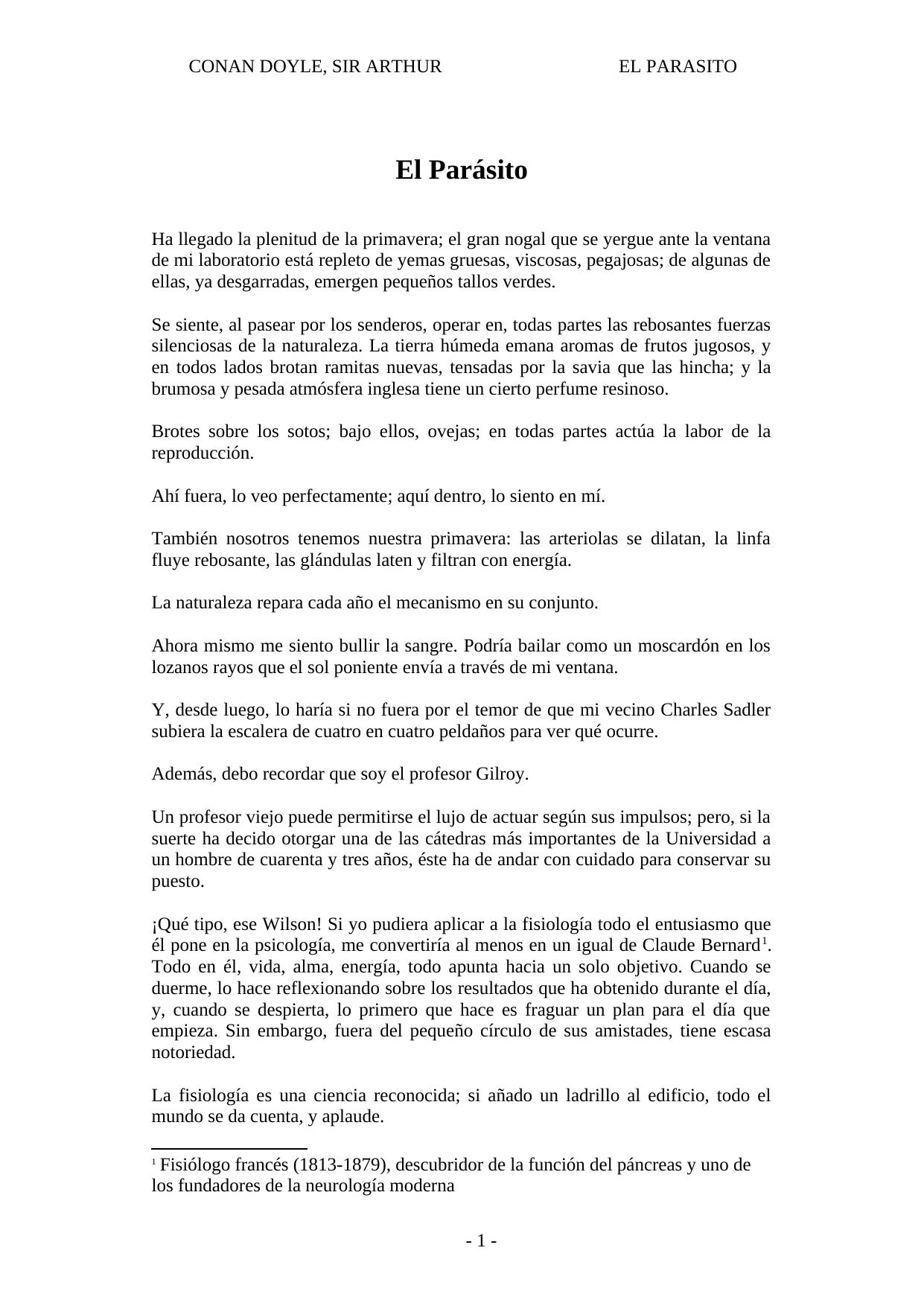 El Parásito