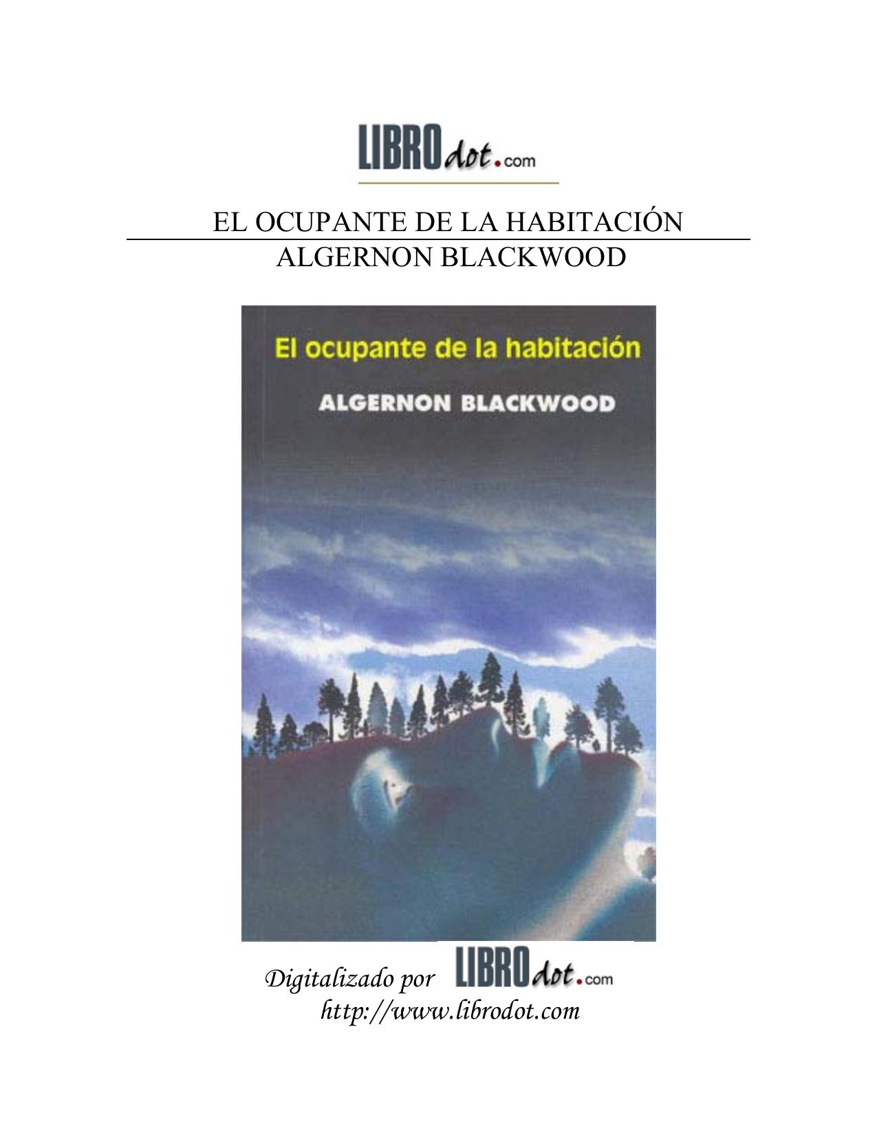 Microsoft Word - El ocupante de la habitación.doc