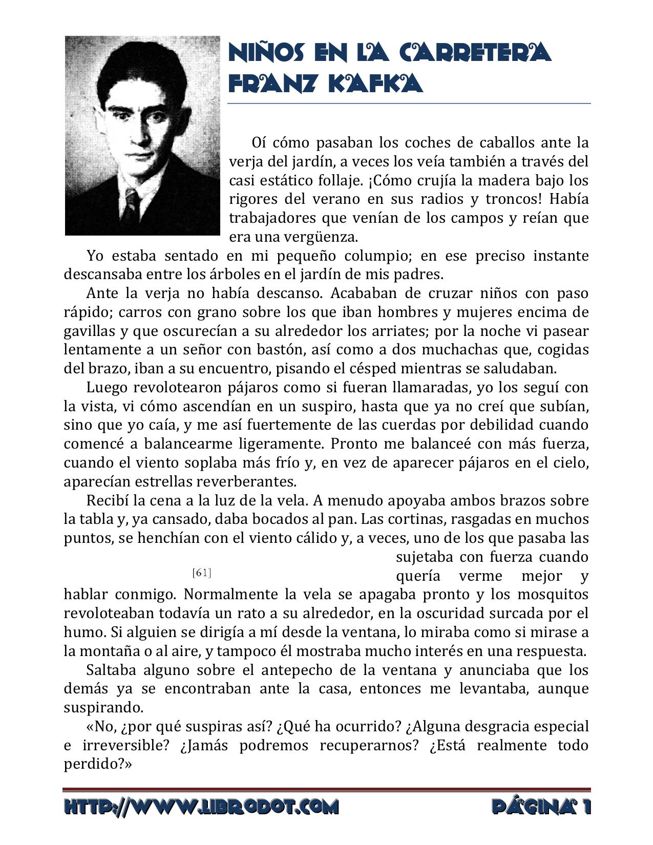 Microsoft Word - Ninos en la carretera.doc