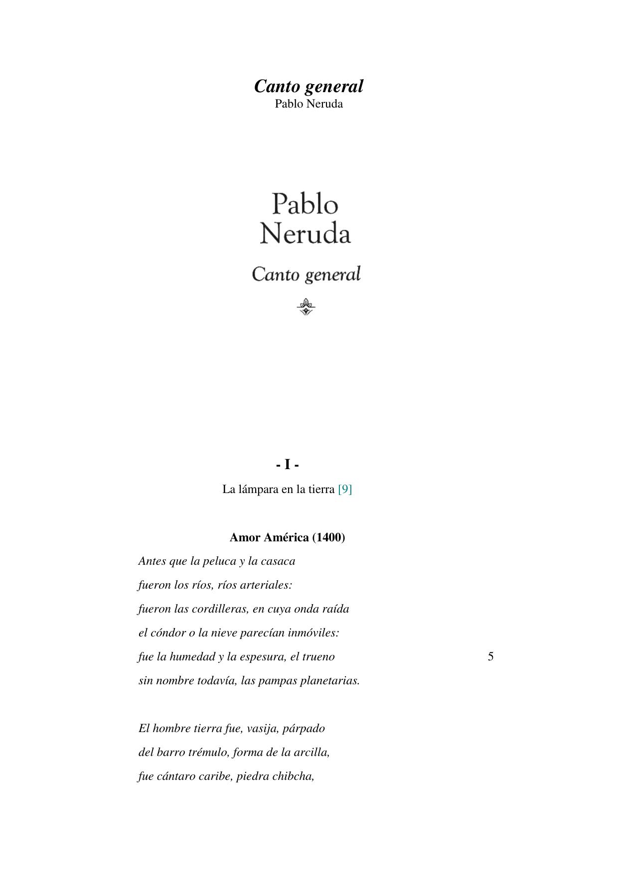 Neruda, Pablo