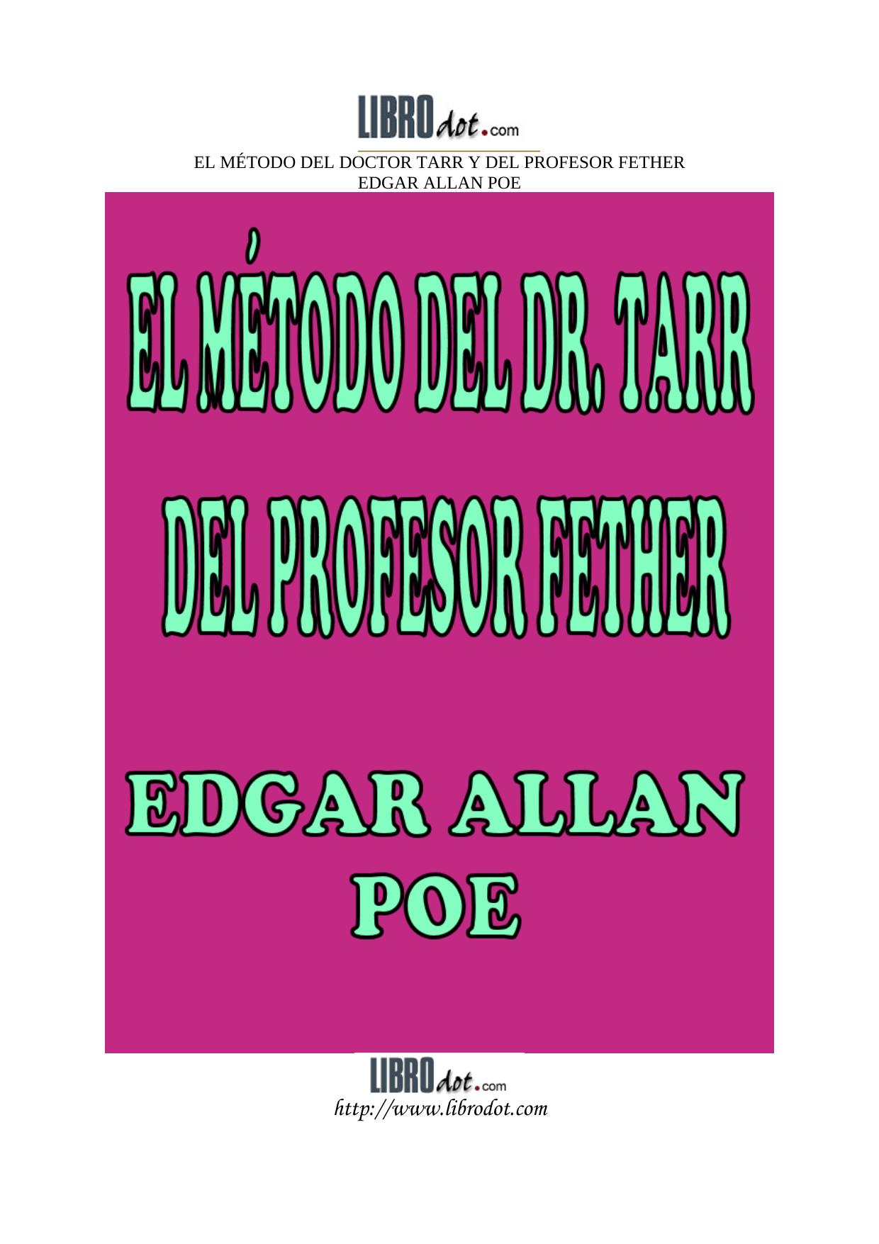 Microsoft Word - el metodo del dr tarr y del profesor fether.doc